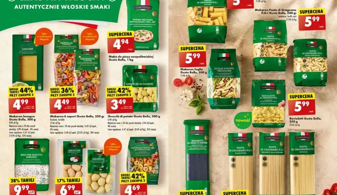 Makaron spaghetti Biedronka - najlepsze rodzaje i ceny, które musisz znać
