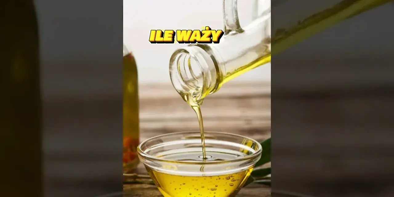 Ile waży łyżka oliwy? Odkryj zaskakujące różnice w wagach