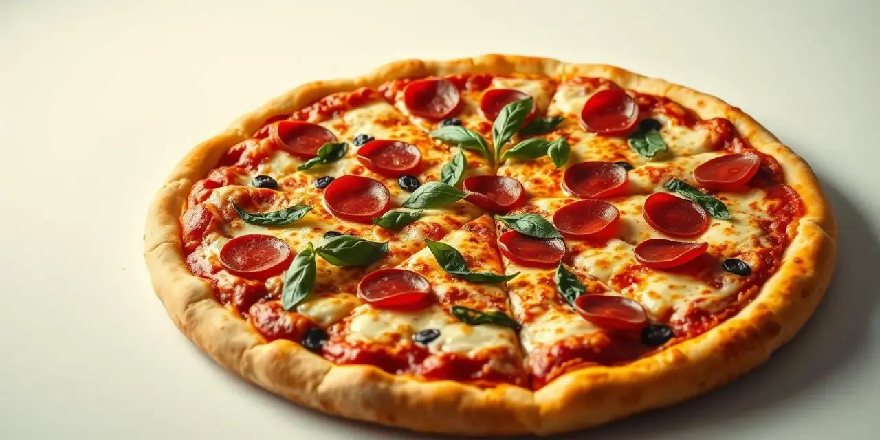Ile kalorii ma pizza 45 cm? Zaskakujące różnice w kaloryczności