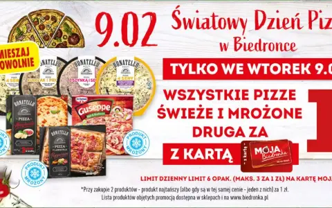 Ile kosztuje pizza w Biedronce? Sprawdź ceny i rodzaje dostępnych pizz