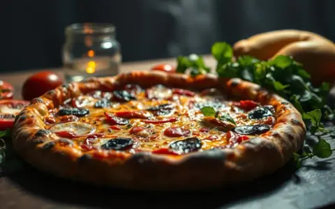 Ile kcal ma pizza 32 cm? Poznaj kalorie różnych rodzajów pizzy