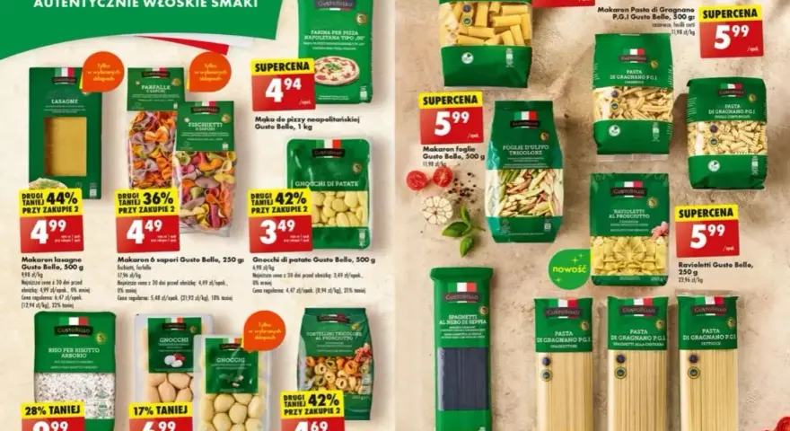 Makaron spaghetti Biedronka - najlepsze rodzaje i ceny, które musisz znać