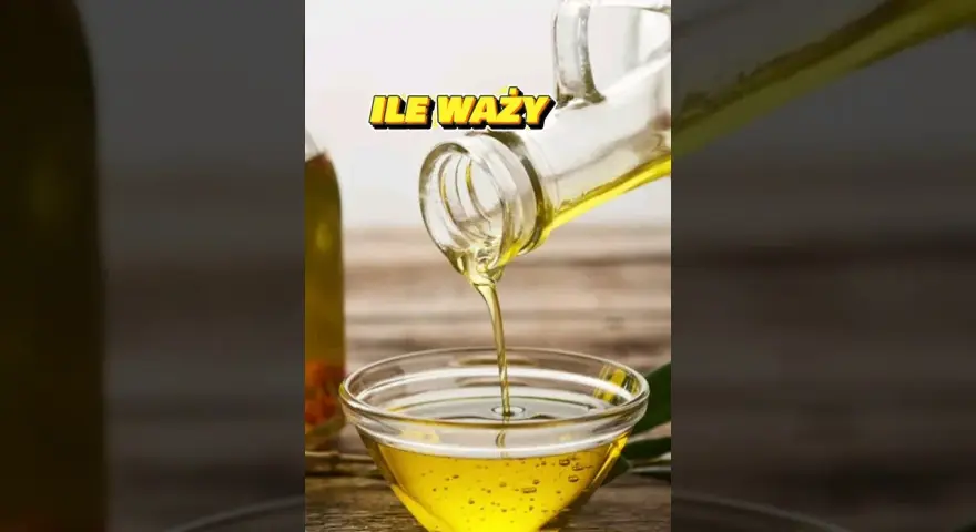 Ile waży łyżka oliwy? Odkryj zaskakujące różnice w wagach