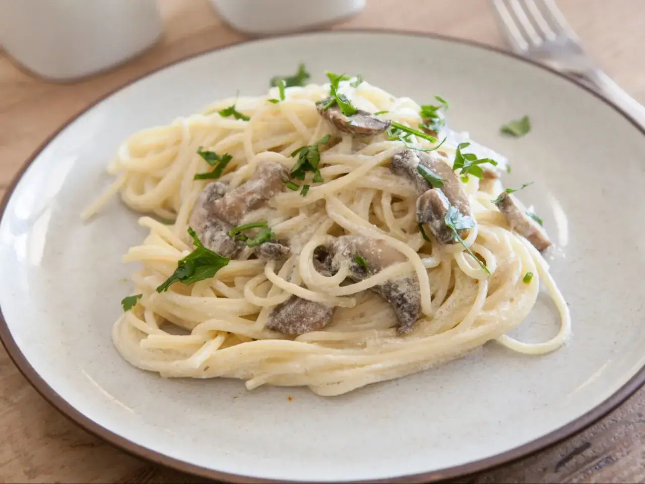 Zdjęcie Proste i smaczne spaghetti z pieczarkami, które pokochasz